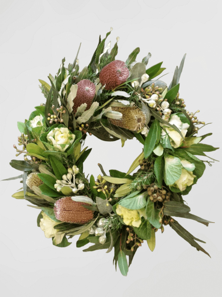 Native Wildflower Wreath