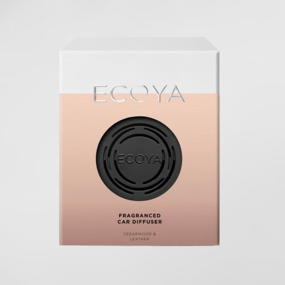 ECOYA Cedarwood & Leather CAR DIFFUSER