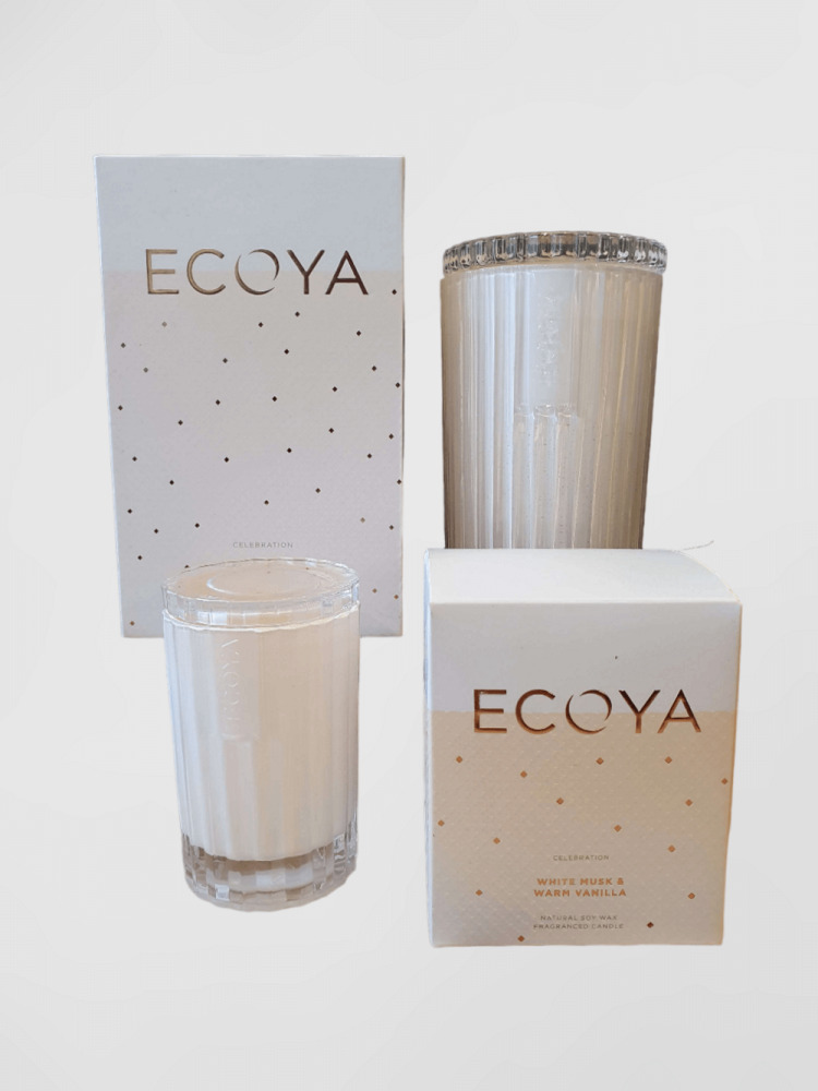ECOYA Celebration White Musk & Warm Vanilla Range
